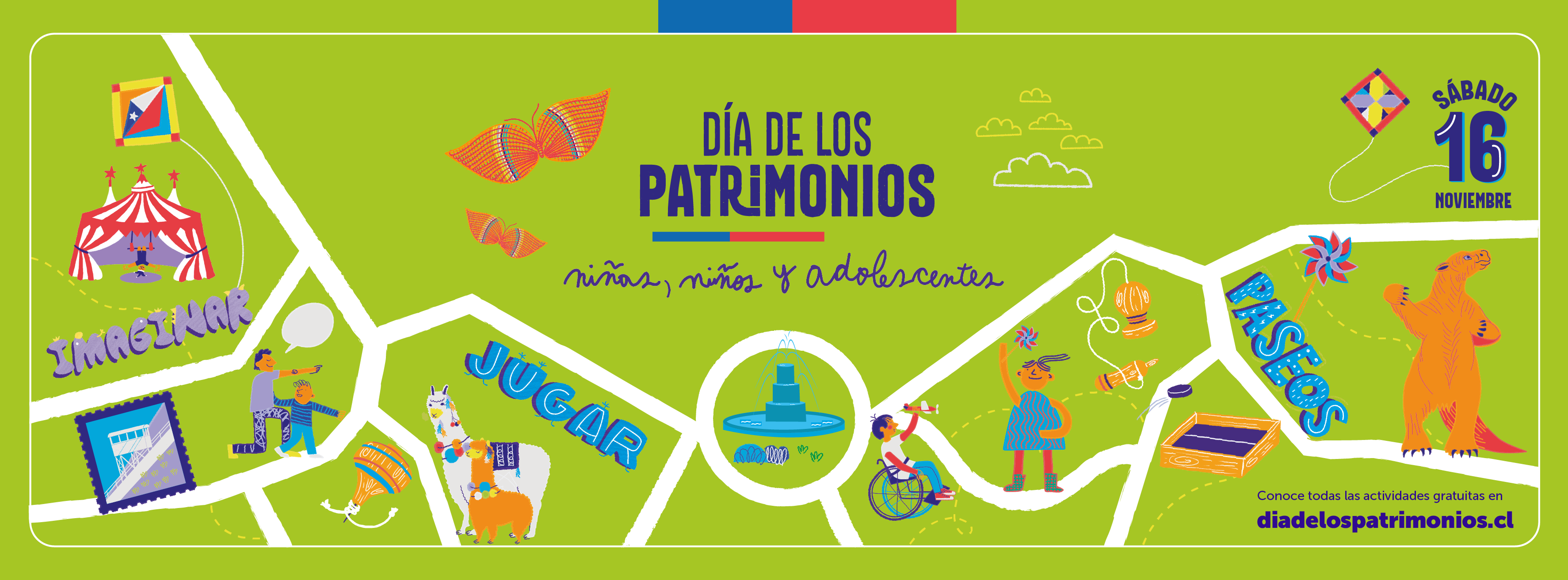 Afiche Día de Los Patrimonios NNA