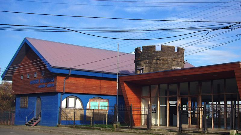 Fotografía: Frontis del Museo Regional de Ancud