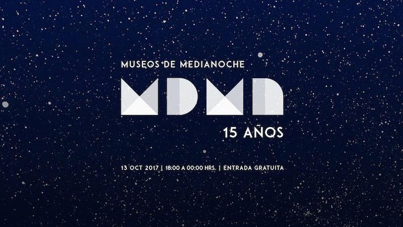 Afiche promocional Museos de Medianoche Afiche promocional Museos de Medianoche