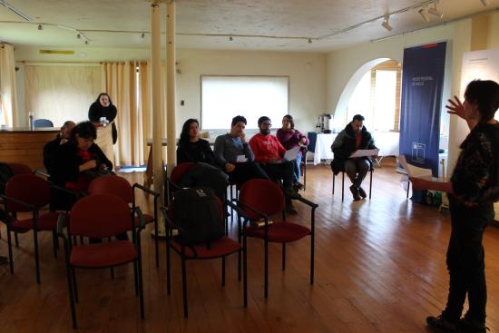 La jornada académica se realizó en la Sala de Extensión.